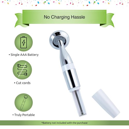 Anti-Aging Face Massager for Wrinkles Removal and Skin Tightening - Boosts Effects of Face Cream and Serum - Image 4