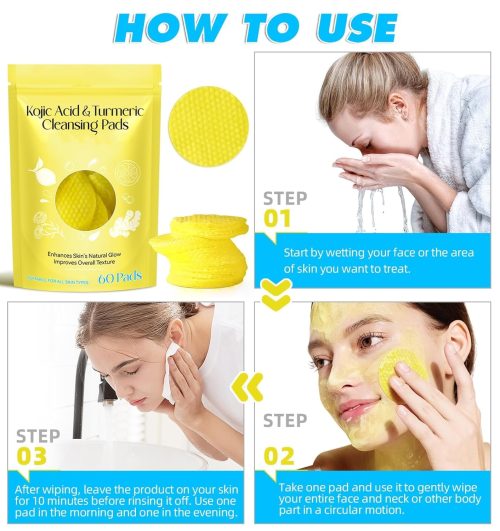 Turmeric Cleansing Pads for Dark Spots - Image 7