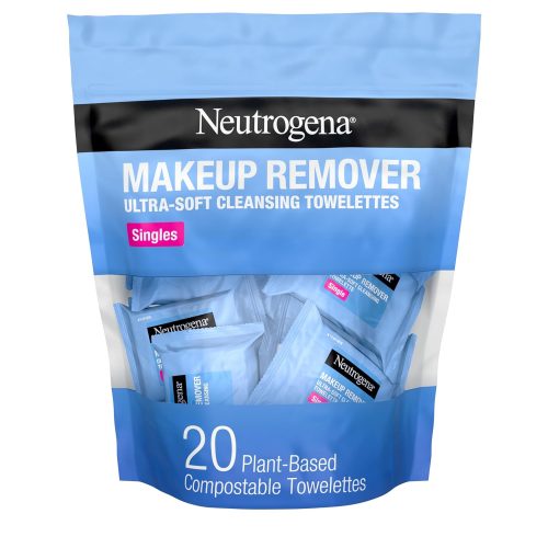 Makeup Remover Wipes, Individually Wrapped Daily Face Wipes