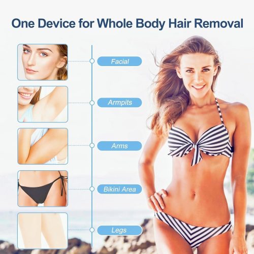 IPL Laser Hair Removal Device Permanent Painless Remover Reduction in Hair Regrowth - Image 18