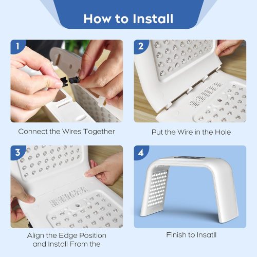 7 Color Light Therapy Mask Beauty Photon Skin Phototherapy Machine with Spray Function, LED Therapy for Face - Image 3