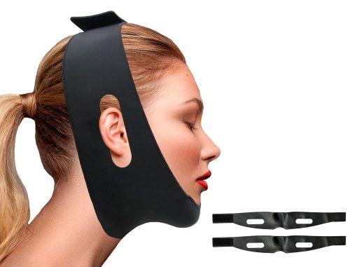 Silicone Chin Strap，V Line Face Mask Face Strap，Chin Mask（2 pack）