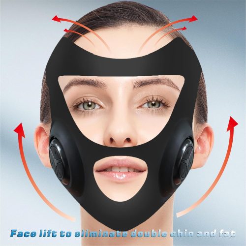 Purism V line Face Lifting Belt with remote control Massager, Double Chin Reducer Face Massage and Relaxing Belt - Image 4