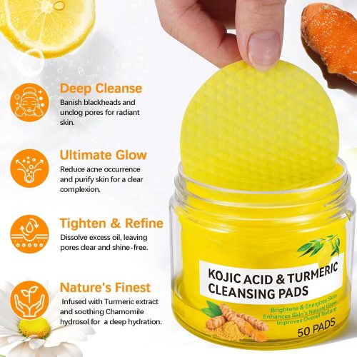 2 Pack Turmeric Cleansing Pads - Image 2