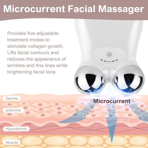 Microcurrent Facial Devices, Five Modes Face Massager - Image 8