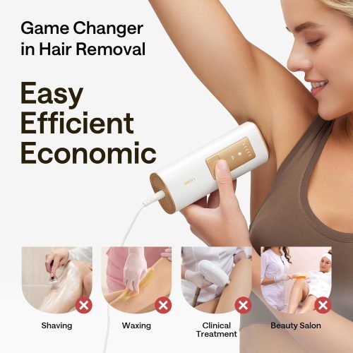 Ulike Laser Hair Removal for Women and Men, Air Ice-Cooling Nearly Painless IPL Hair Removal for Salon-Level Result at Home - Image 3