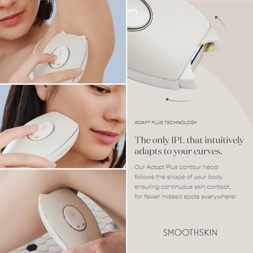 SmoothSkin Pure Adapt Champagne IPL Laser Hair Removal Device for Women & Men - Image 6