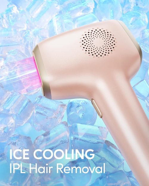 Laser Hair Removal with Ice Cooling Care Function for Women Permanent,999,999 Flashes Painless IPL Hair Remover - Image 2