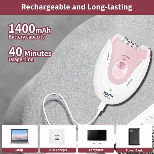 Epilators Hair Removal for Women, 2 Speeds Facial Hair Removal for Women - Image 7